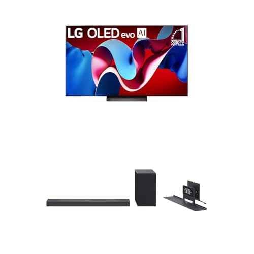 LG 65-Inch Class OLED evo C4 Series Smart TV 4K Processor Flat Screen with Magic Remote AI-Powered with Alexa Built-in (OLED65C4PUA, 2024)