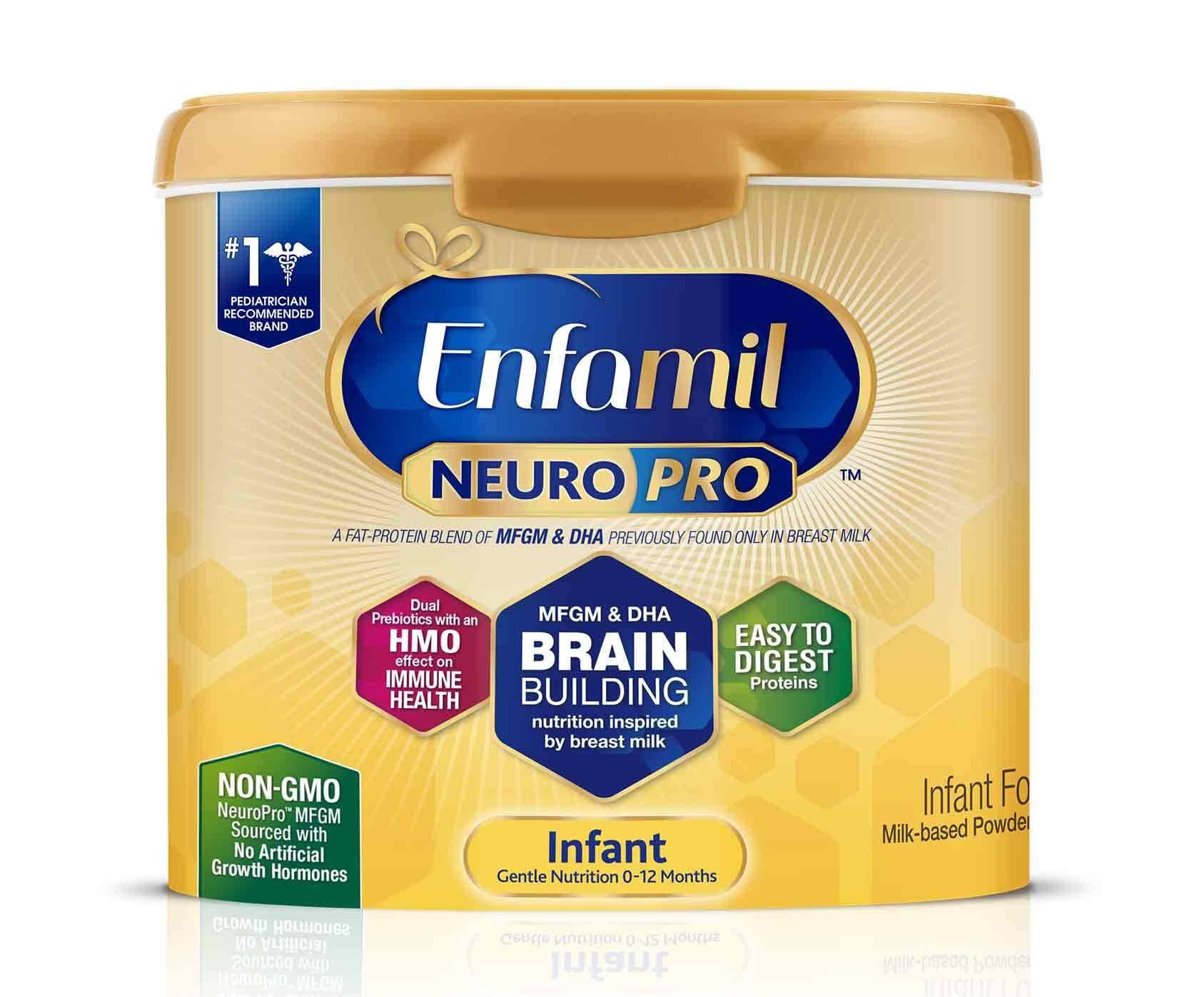 Enfamil neuropro Infant Formula, Powder 20.7 oz Tub (Case of 6)