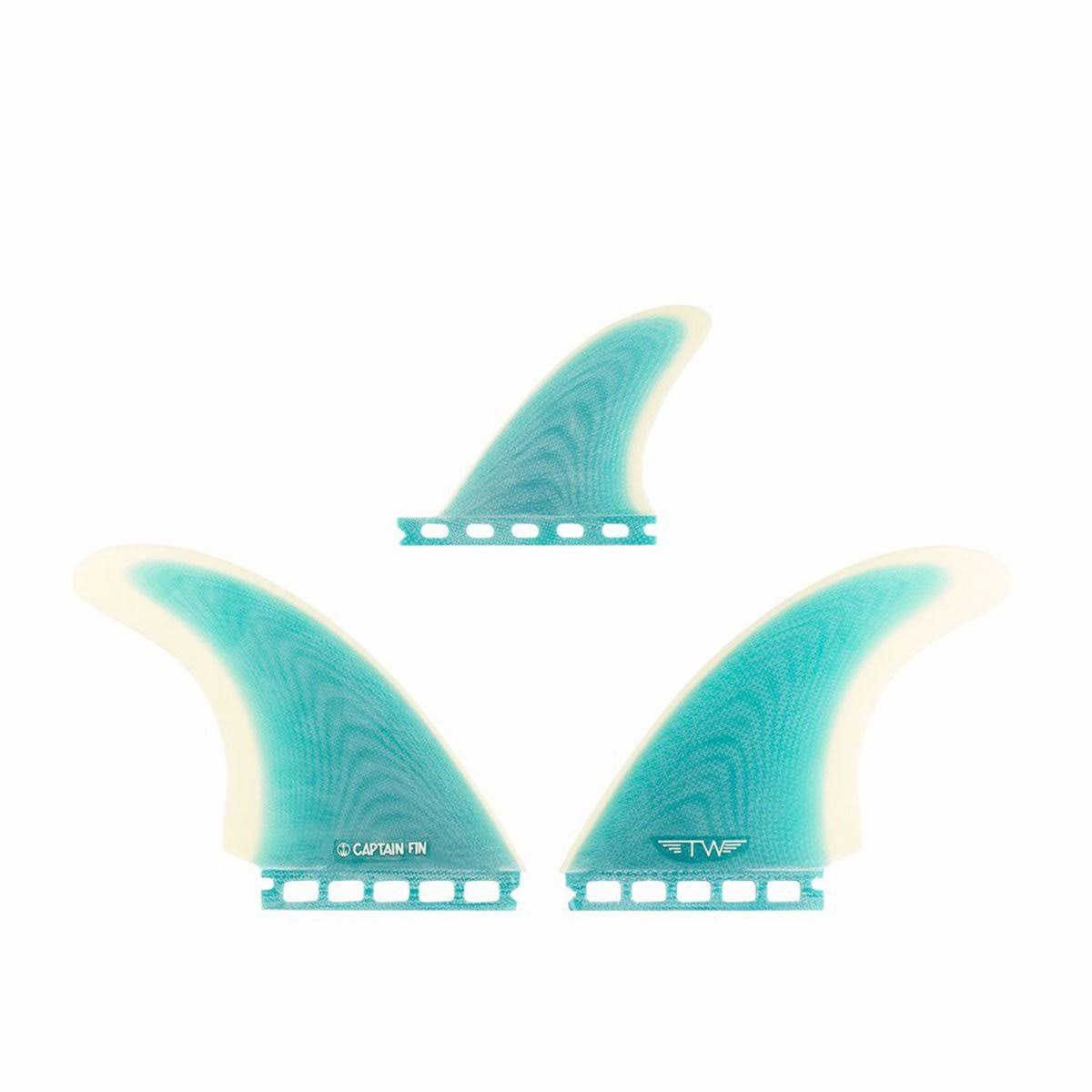 Captain Fin Tyler Warren Twin Especial Single Tab Fin Set