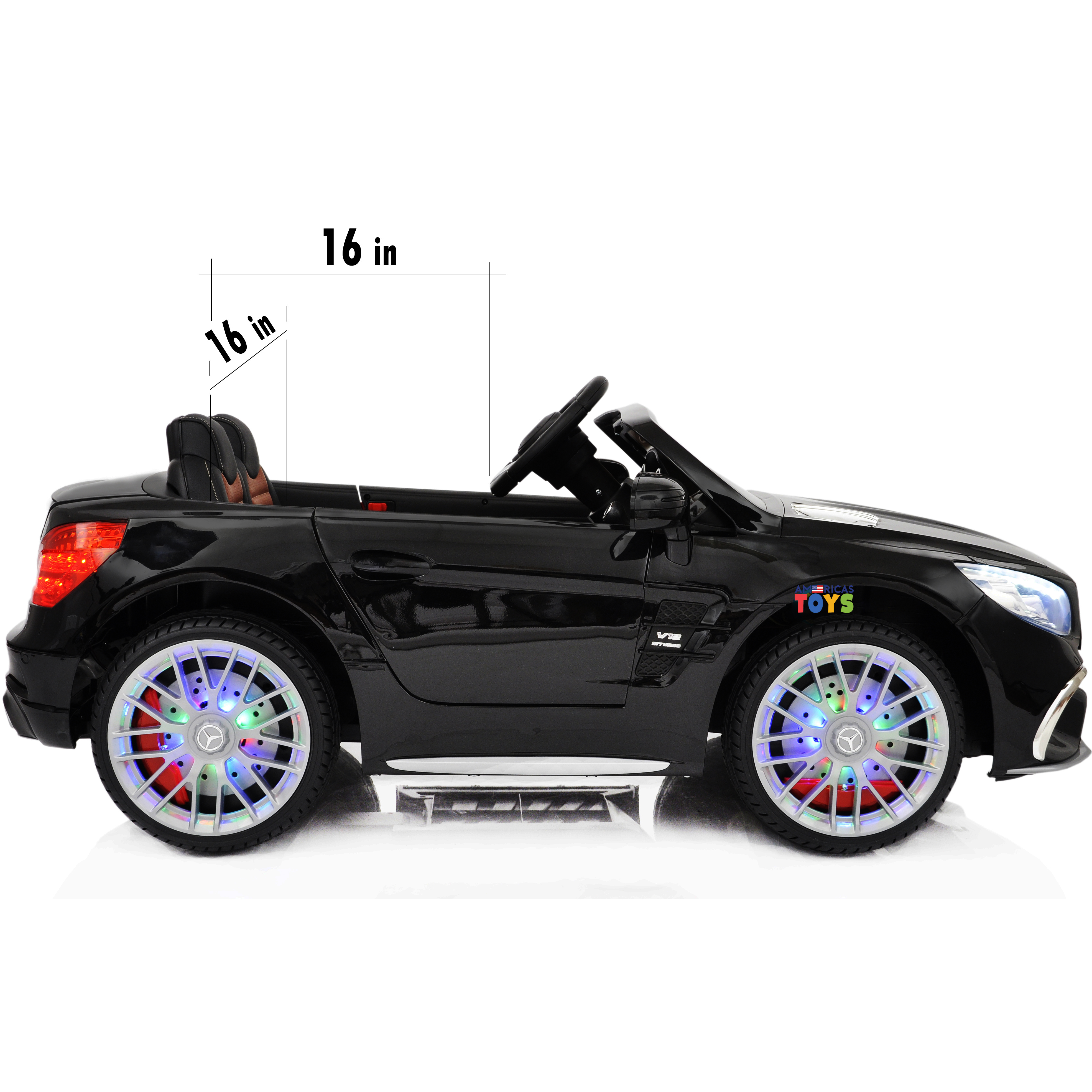Mercedes-Benz SL65 12V Powered Ride on Car for Kids with Remote Control