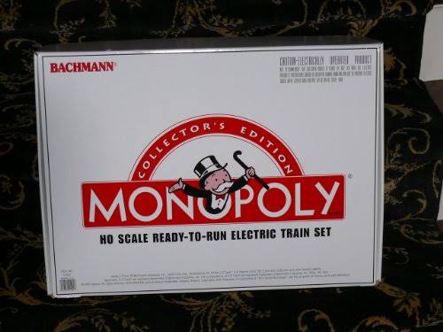 Monopoly Collector&s Edition HO-Scale Ready-To-Run Electric Train Set by Bachmann