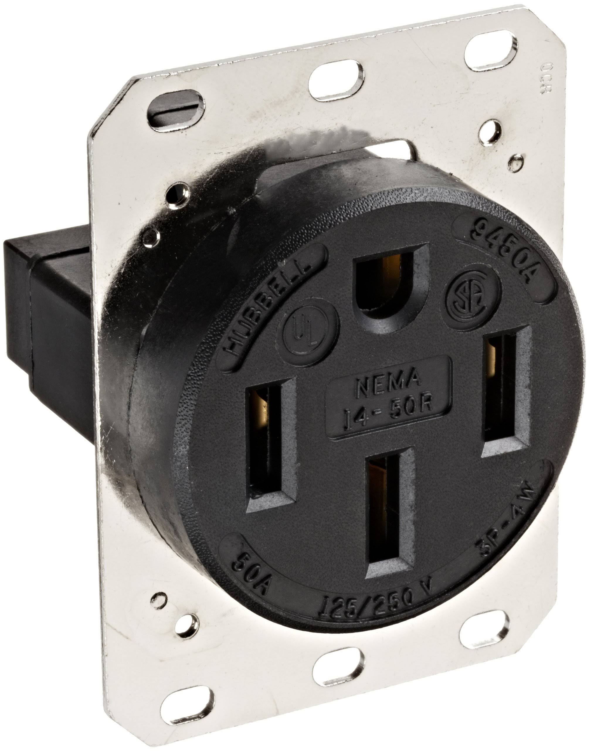 Receptacle, Hubbell WIRING Device-Kellems, HBL9450A - Megean