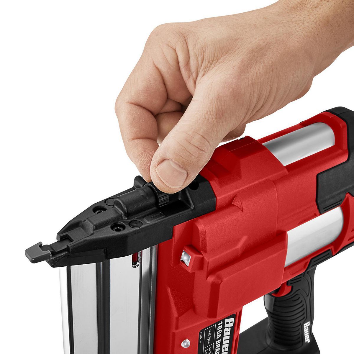 BAUER 20V Cordless, 18 Gauge Brad Nailer - Tool Only