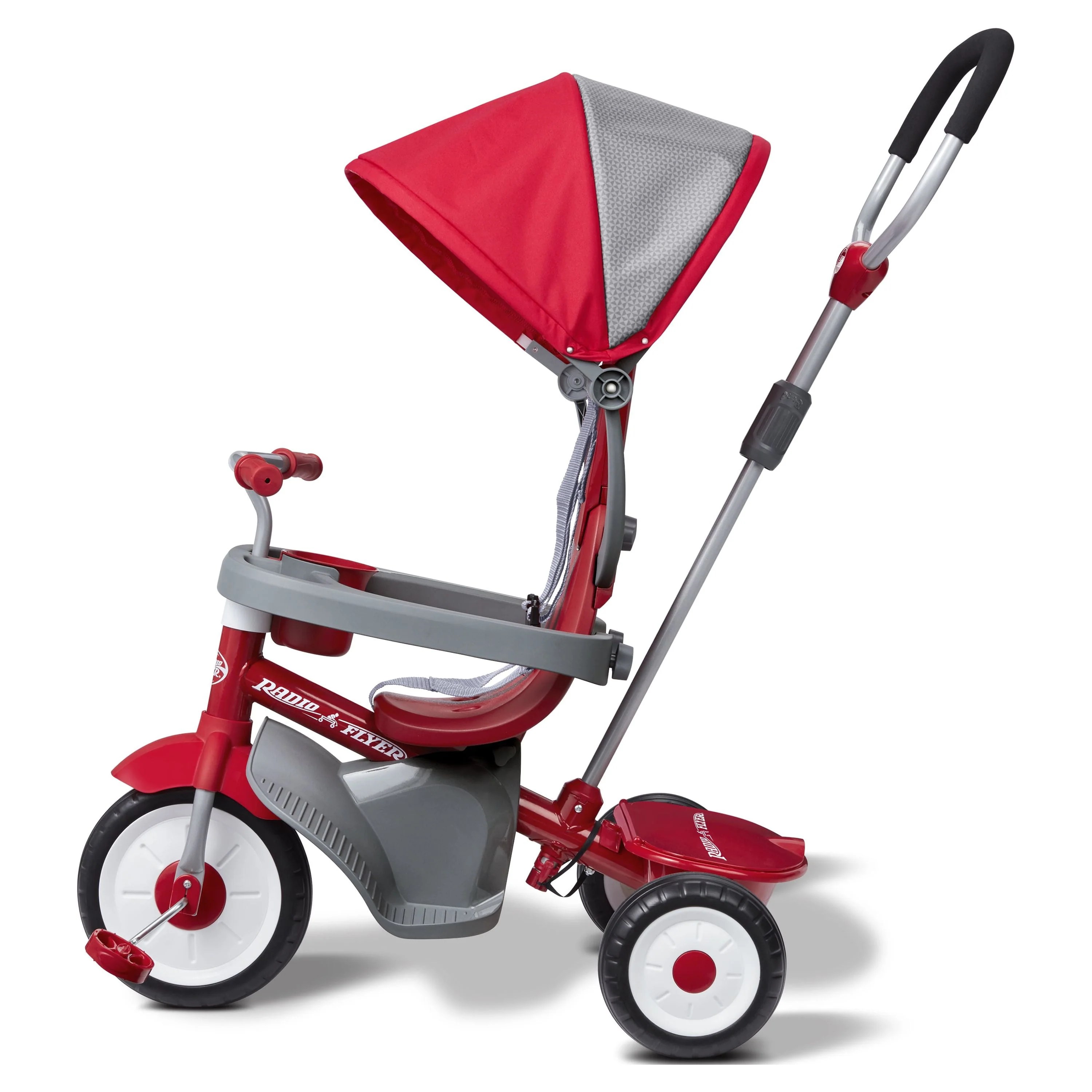 Radio Flyer, 4-in-1 Stroll 'n Trike, Grows with Child, Red