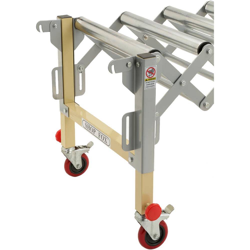 Shop Fox W1732 Adjustable Roller Stand