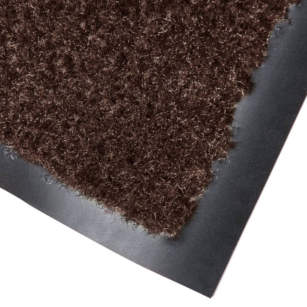 Cactus Mat 1462M-B46 Catalina Premium-Duty 4& x 6& Brown Olefin Carpet Entrance Floor Mat - 3/8x22 Thick