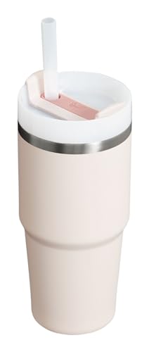 Stanley Quencher H2.0 Tumbler with Handle & Straw 40 oz | Twist On 3-Way Lid | Cupholder Compatible for Travel | Insulated Stainless Steel Cup | BPA-Free | Matcha Cream