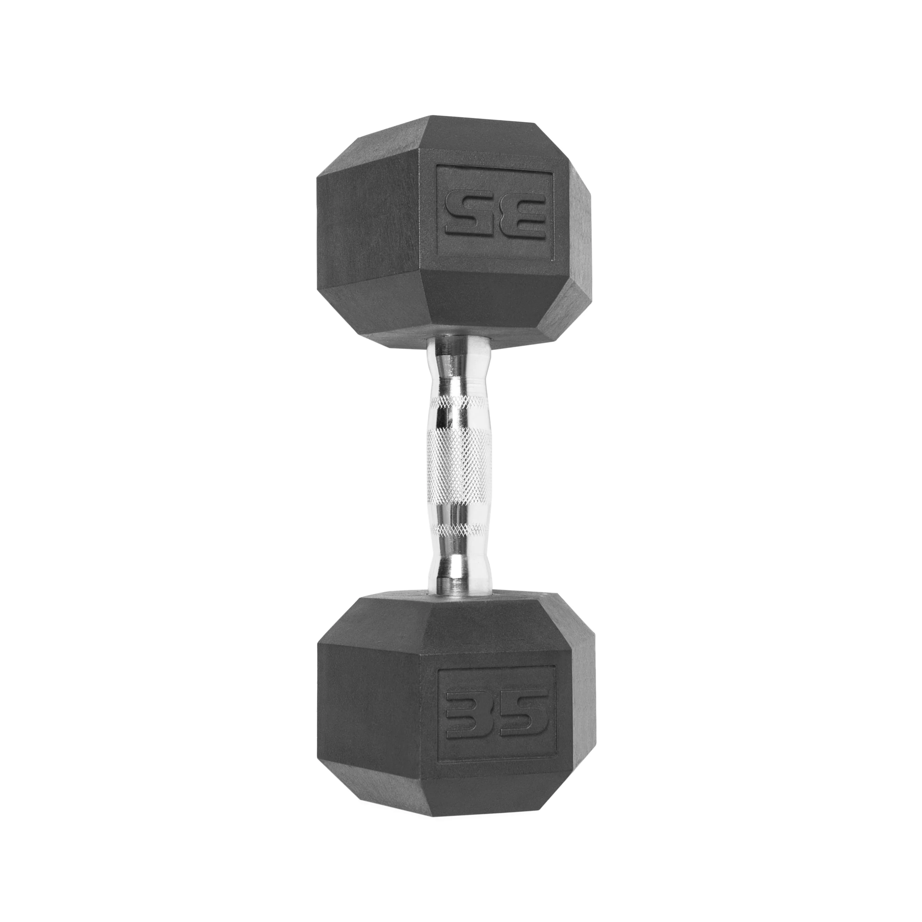 CAP Barbell, 20lb Coated Rubber Hex Dumbbell, Pair