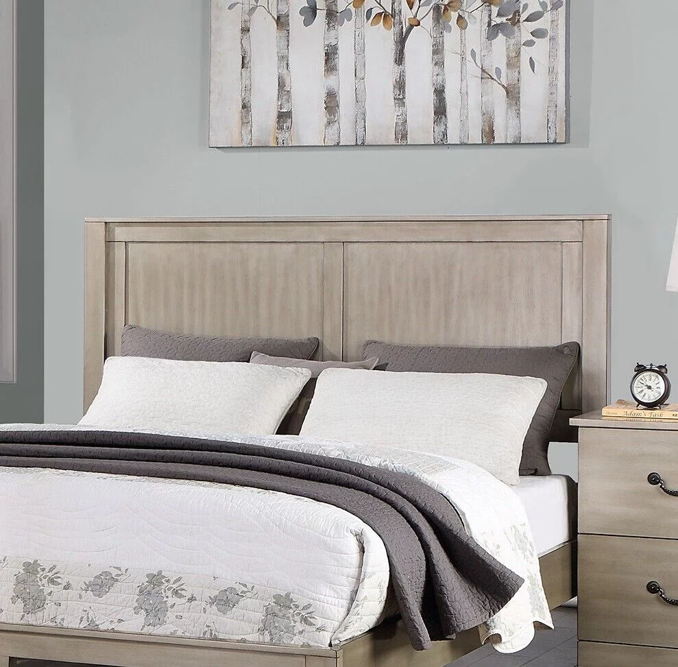 6pc Bedroom Set Classic Chic Cal King Size Bed w underbed Drawer Dresser Mirror Nightstands Chest Light Tan Finish Hue Furniture