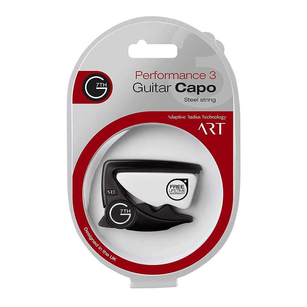 G7th Performance 3 Capo for 6-String Guitar (Black)