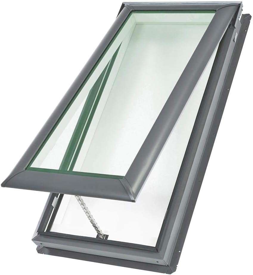 Velux VS C06 2004 Velux VS C06 2004 21-1/2 Inch x 46-1/4 Inch Laminated Manual Venting Deck Mounted No Leak Skylight from the VS Collection