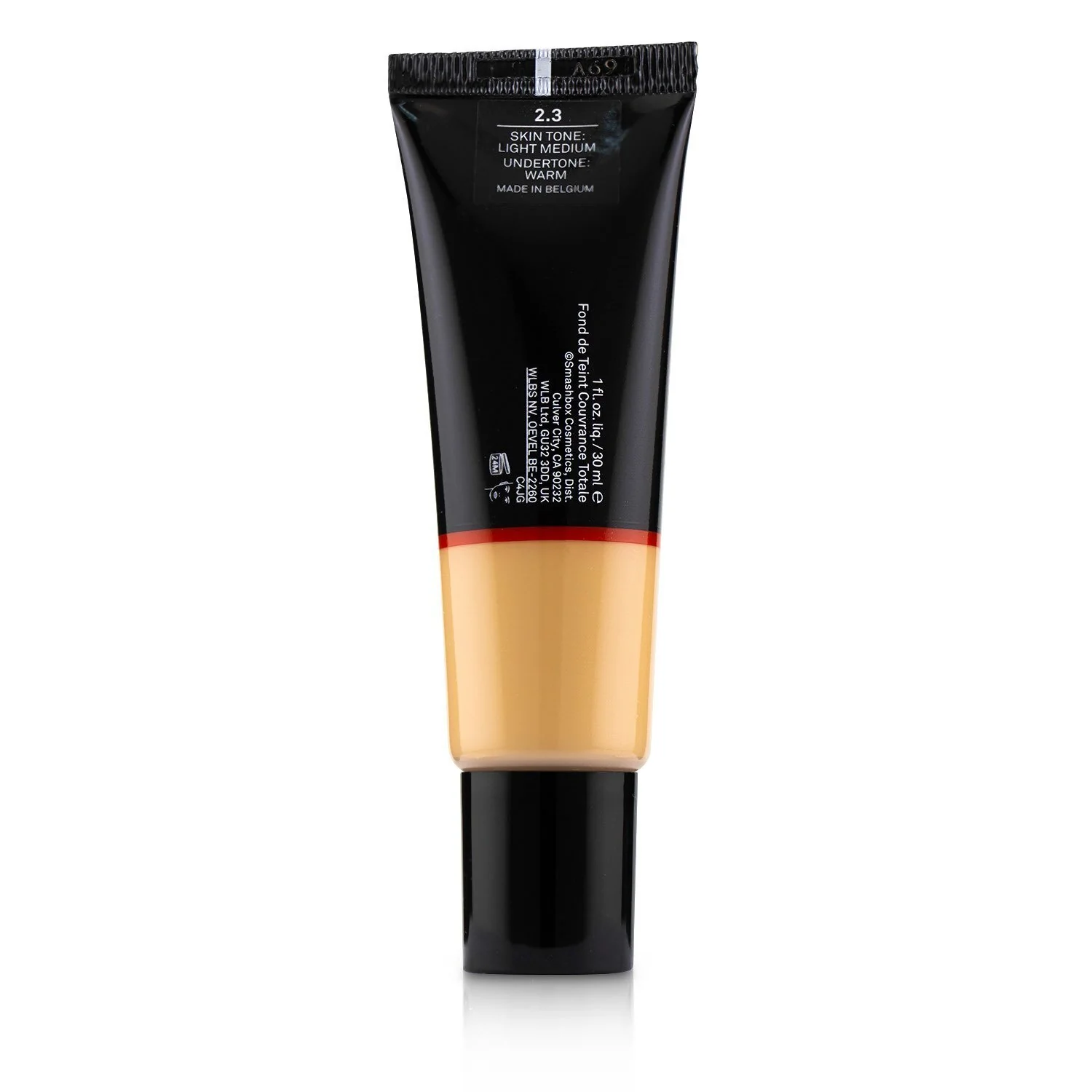 Smashbox Studio Skin Full Coverage 24 Hour Foundation - # 1 Fair With Cool Peach Undertone  30ml/1oz