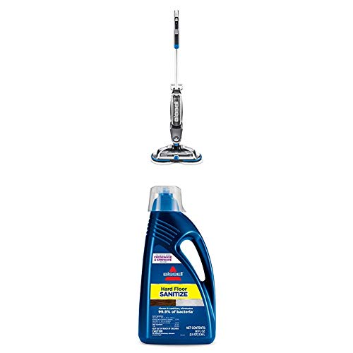 BISSELL® Spinwave Cordless Pet Hard Floor Spin Mop Cleaner 18V with washable mop pads for sealed hard floors, 23157
