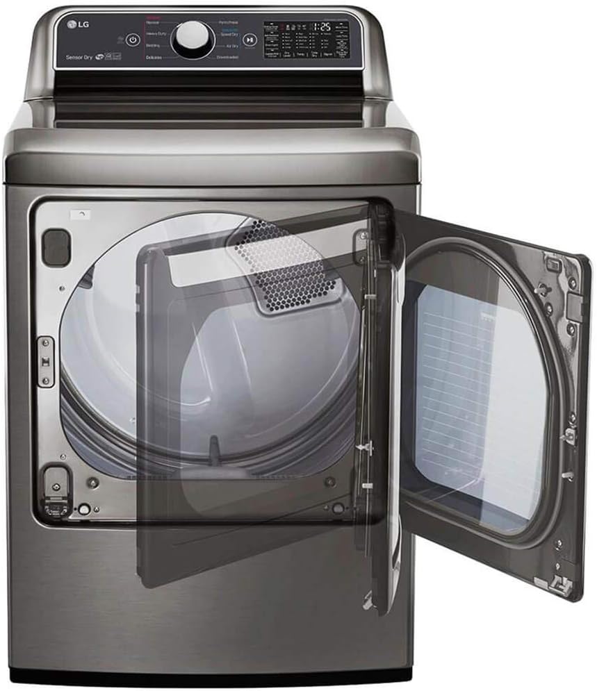 LG DLE7300VE 7.3 CF Electric Dryer EasyLoad Door ThinQ