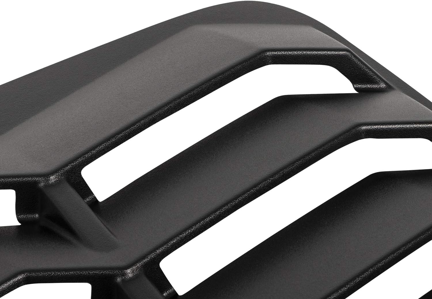 Rear Window Louver for Toyota Camry 2007 2008 2009 2010 2011 ABS Sun Shade Windshield Cover GT Lambo Style (Matte Black)