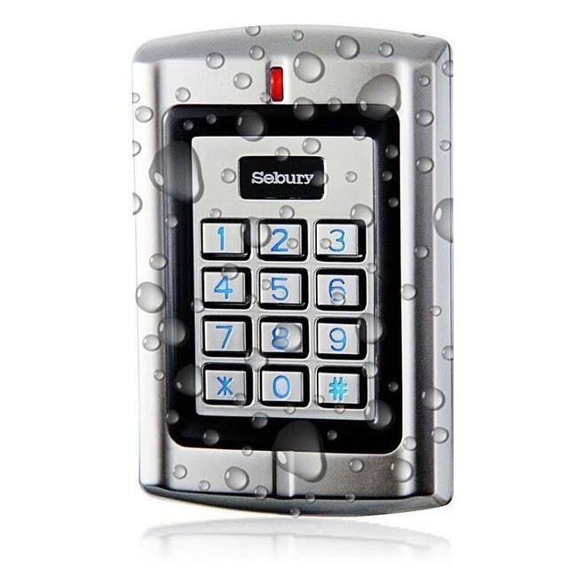 Sebury WG26 IP65 Metal Waterproof Door Access Keypad RFID Proximity Card Reader SW200