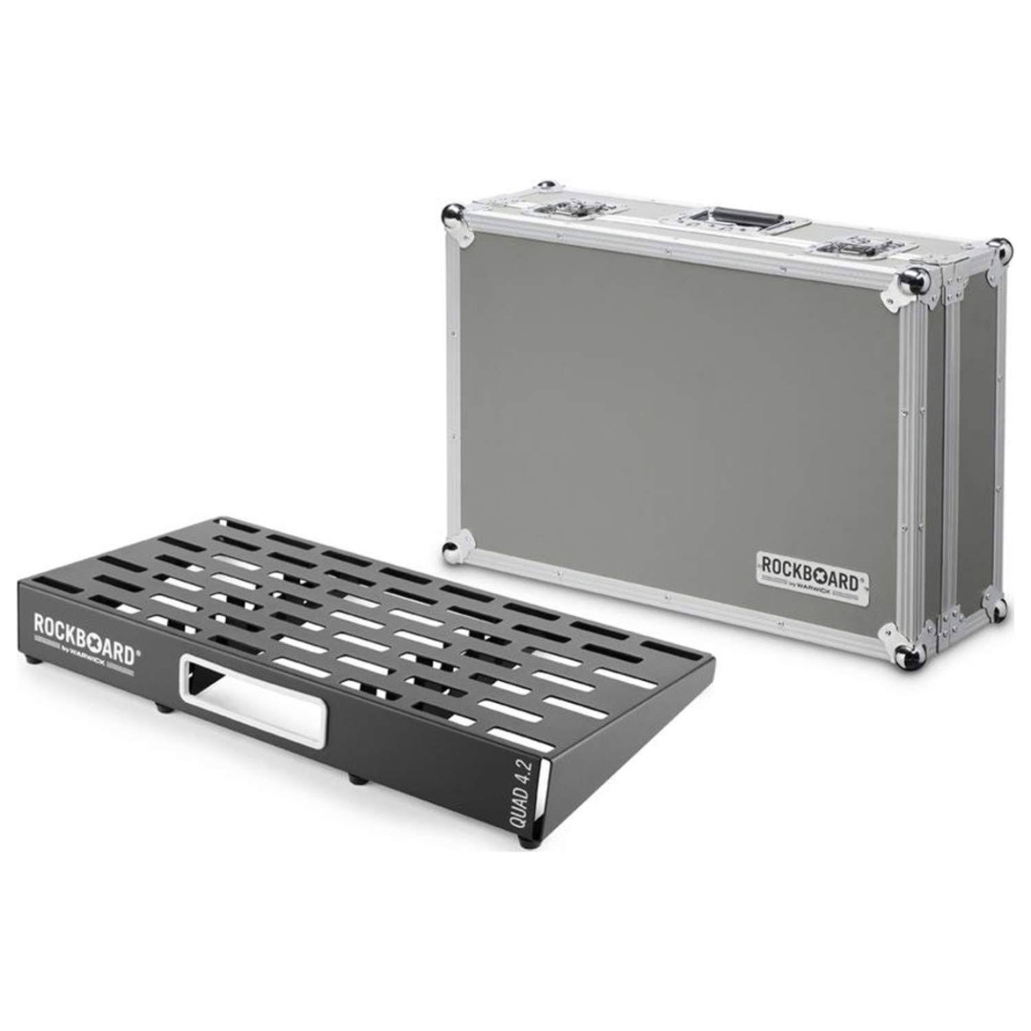 Rockboard Quad 4.2 Pedalboard with Flight Case