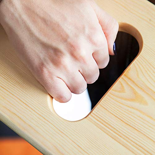DMI Transfer and Slide Board, FSA Eligible, Made of Heavy-Duty Wood for Patient, Senior and Handicap Move Assist and Slide Transfers, Holds up to 440 Pounds,2 Cut Out Handles, 30 x 8 x 1 (Pack of 10)