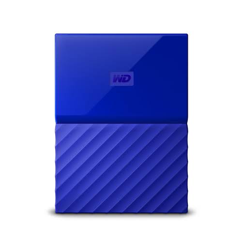 Western Digital My Passport External Hard Drive 1000 GB Blue