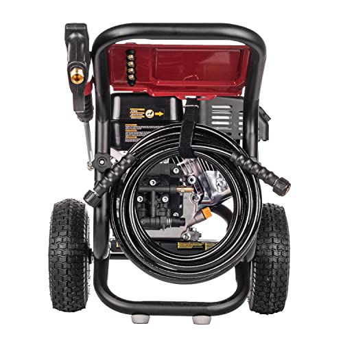 Simpson Cleaning 3400 PSI Gas Pressure Washer, 2.5 GPM Power Washer for Residential Use, CRX Engine, 25-Foot MorFlex Hose, Clean Machine, 49-State (CM61083)