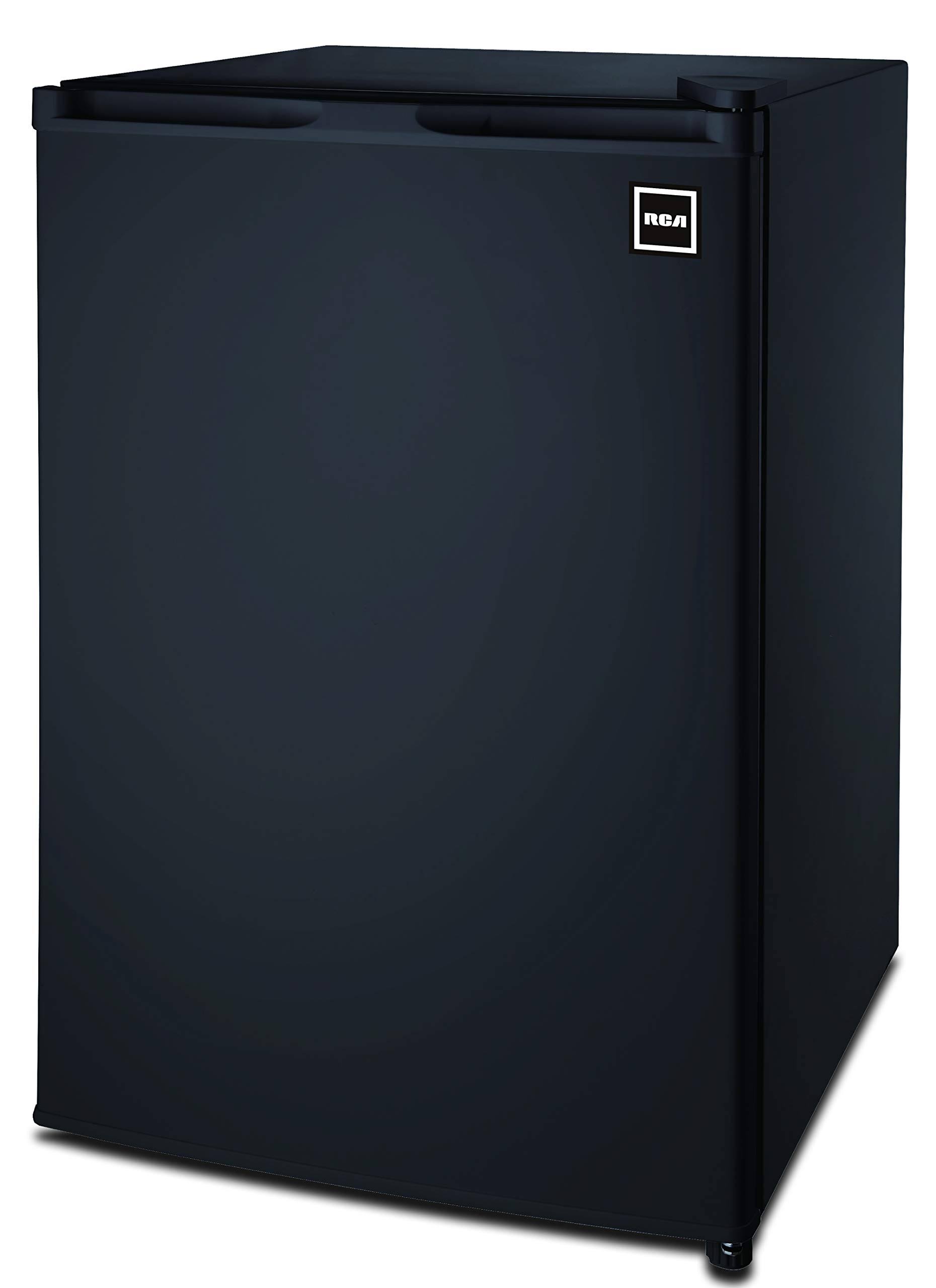 RCA 4.5 Cu ft Single Door Compact Refrigerator Rfr464, Black