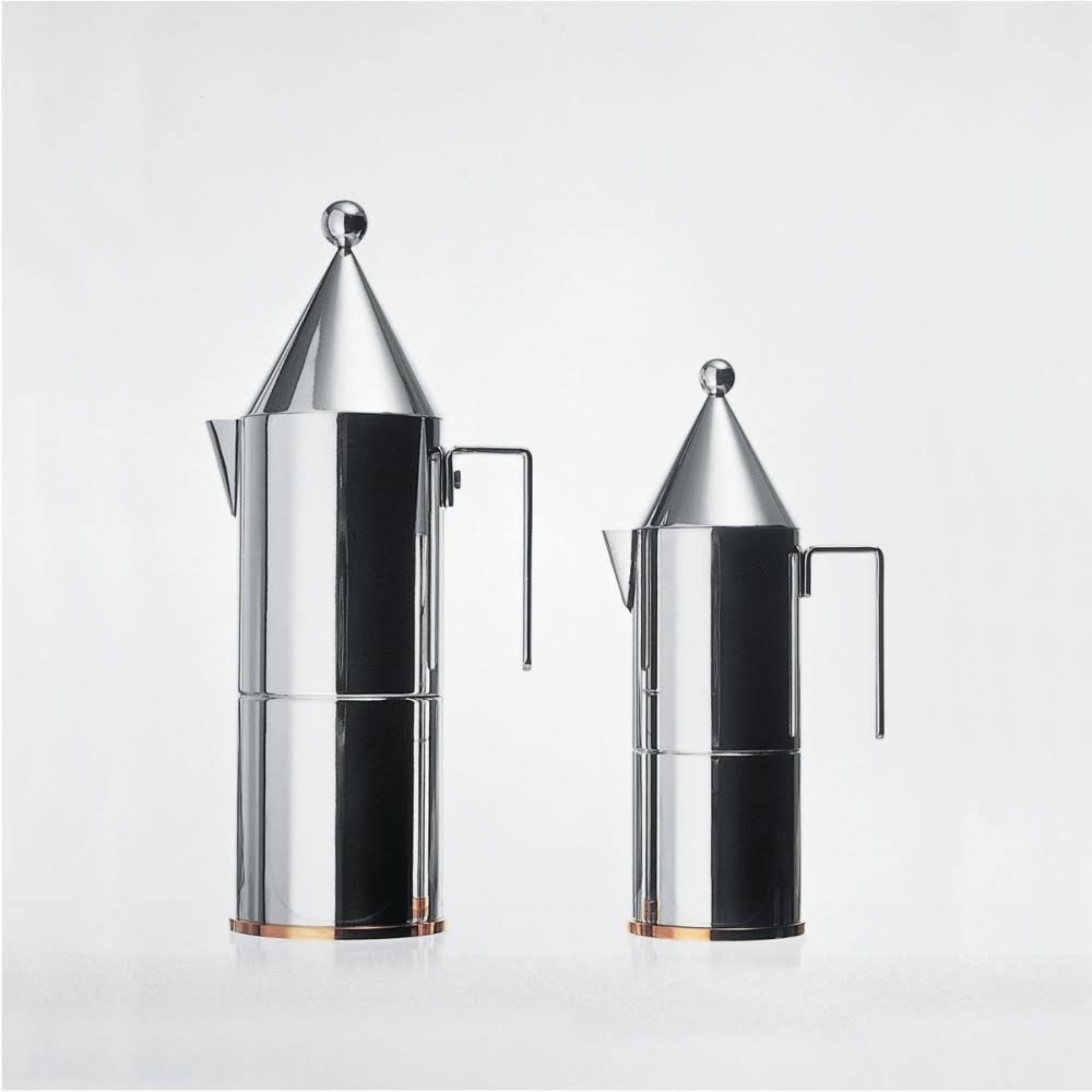 Alessi La Conica Espresso Coffee Maker. 3 Cups.