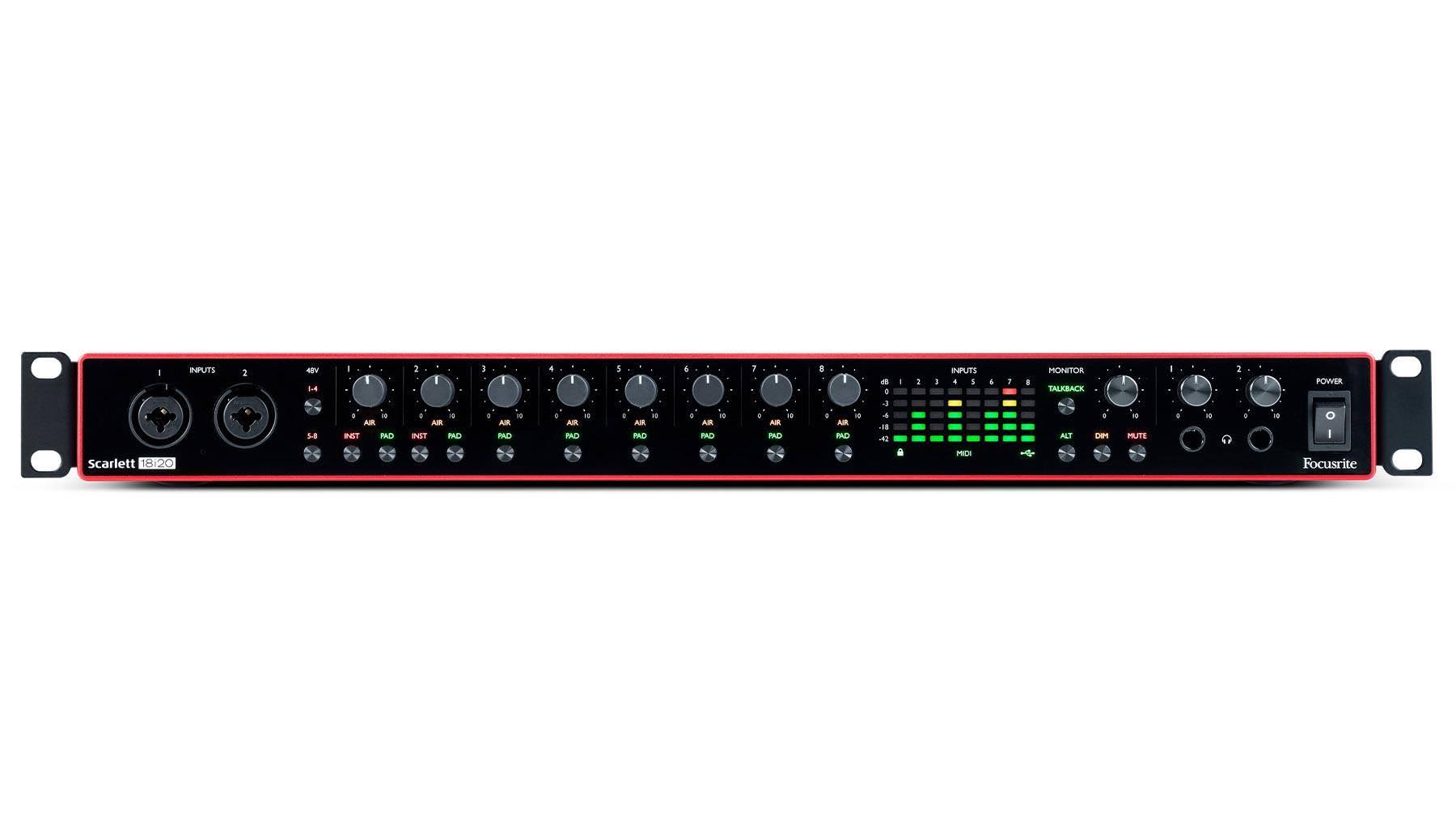 Focusrite Scarlett 18i20 (3rd Gen) USB Audio Interface