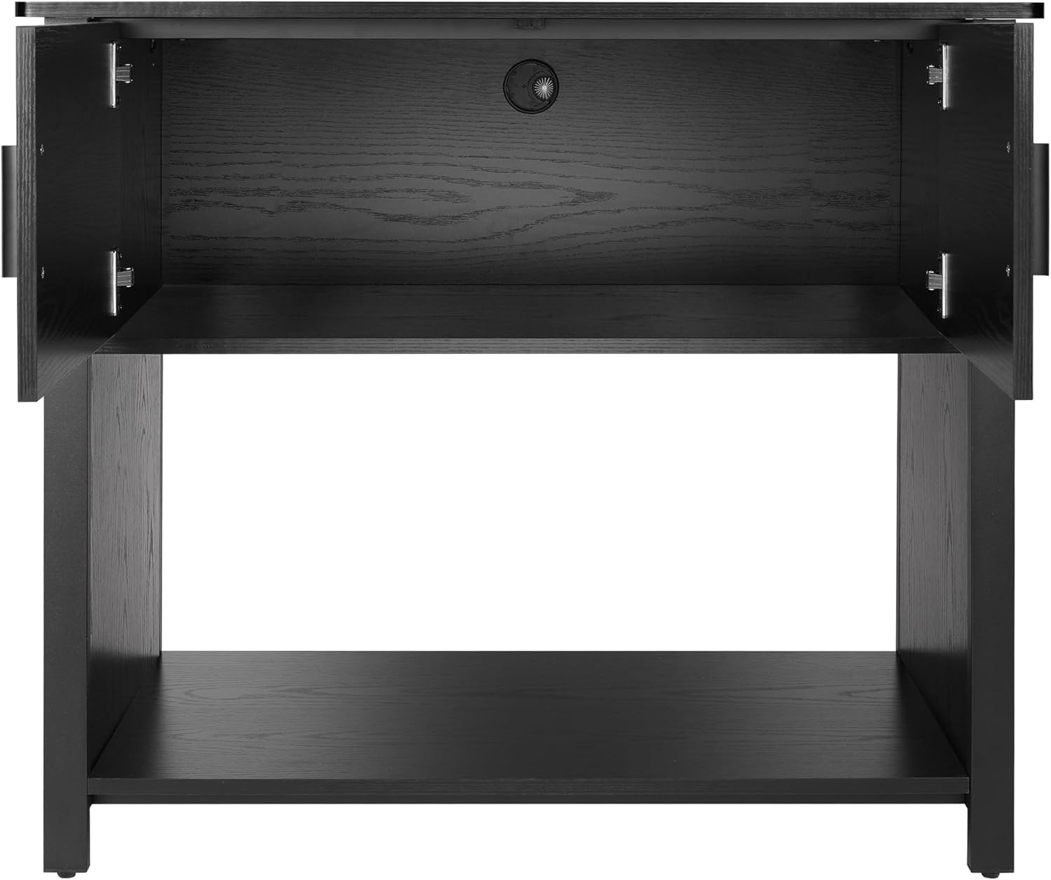 Aquarium Stand with Cabinet, 40-50 Gallon Fish Tank Stand, Turtle Reptile Terrariums Stand, Metal Frame 990 Pounds Load Capacity, 18.9" D x 36.6" W x 32" H