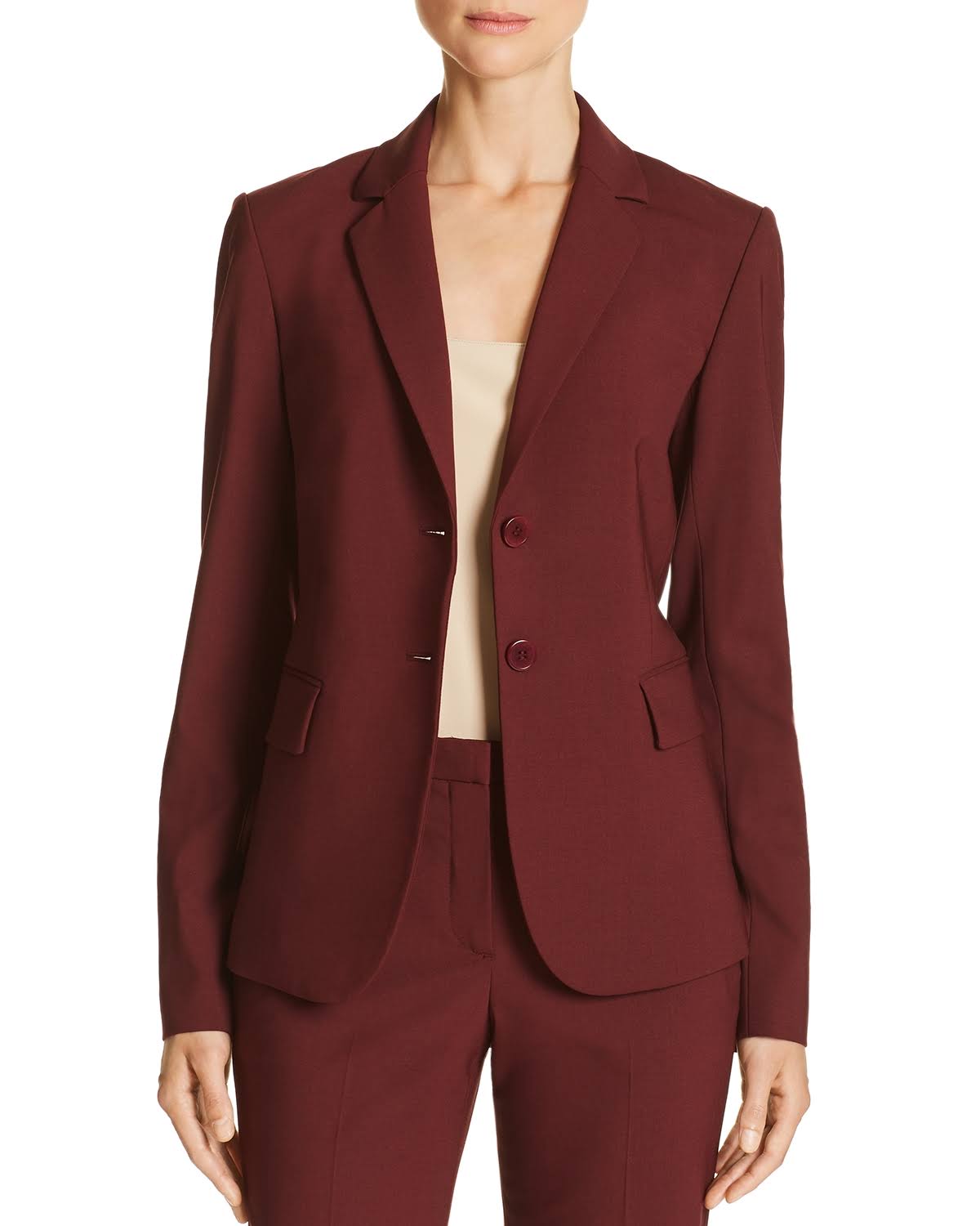 Theory Carissa Wool-Blend Blazer 4 / Deep Navy