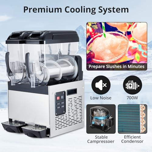 Commercial Slushie Machine Multifunctional