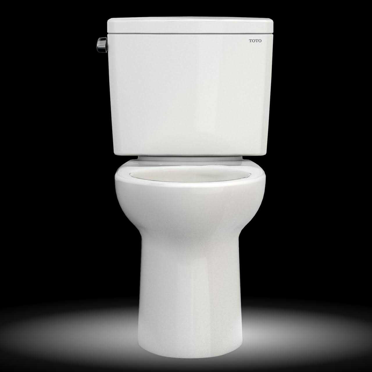 Toto Drake Two-Piece Elongated 1.6 GPF Tornado Flush Toilet with Cefiontect CST776CSG# - Shop Hardware Tools Online Store