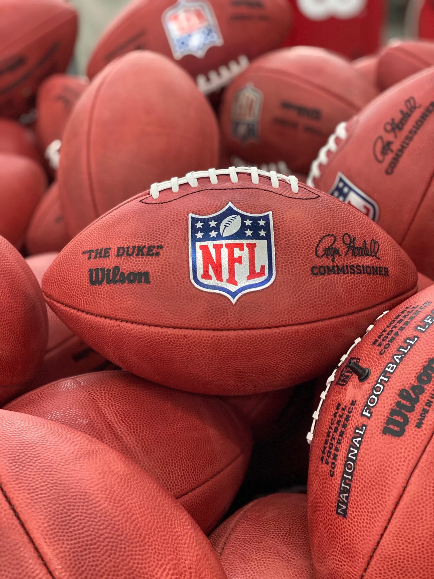 Wilson NFL "The Duke" Official Leather Game Football