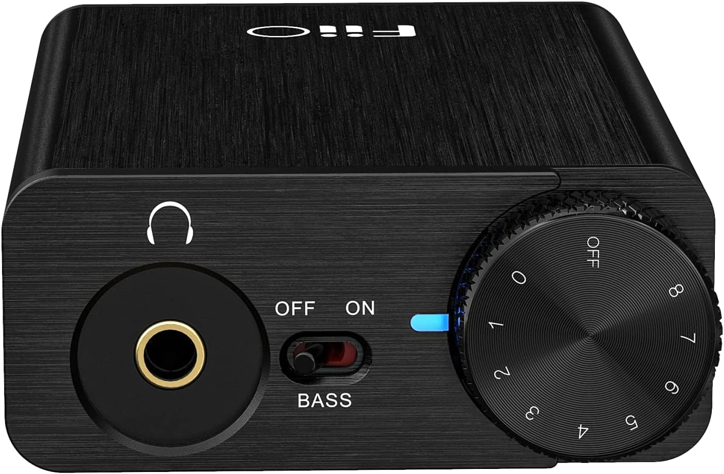 FiiO E10K-TC Headphone Amplifier USB DAC Type-C, Black with 3.5mm M/F Shielded Stereo Audio Extension Cable 6 Ft