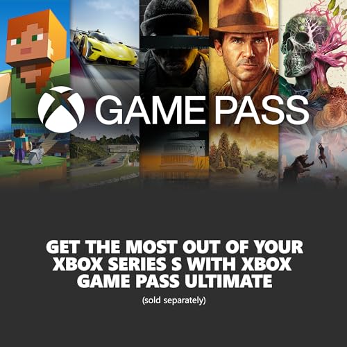 Xbox Microsoft Series S 512GB SSD Console - Includes Wireless Controller - Up to 120 frames per second - 10GB RAM 512GB SSD - Experience high dynamic range Velocity Architecture