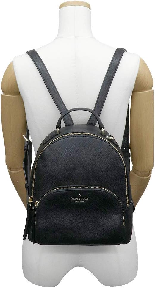 Kate Spade New York Jackson Medium Leather Backpack, Black 2019, Size Medium