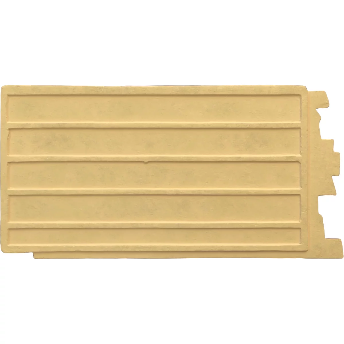 Ekena Millwork 48 5/8"W x 24 3/4"H x 1 1/4"D Cascade Stacked Stone, StoneWall Faux Stone Siding Panel, Alder Creek