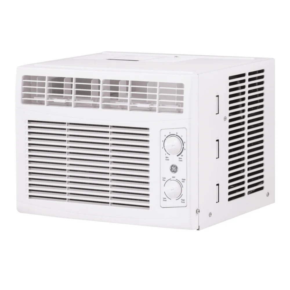 GE AHV05LZ Window Air Conditioner with 5050 BTU Cooling Capacity, 115 Volts in White