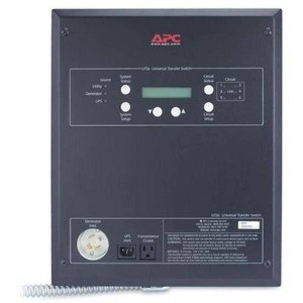 APC 6-Circuit Universal TRANSFER Switch