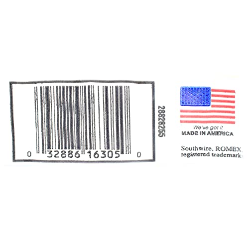 Southwire 28828255 250' 12-2 NM-B Wire, 12 AWG, Yellow
