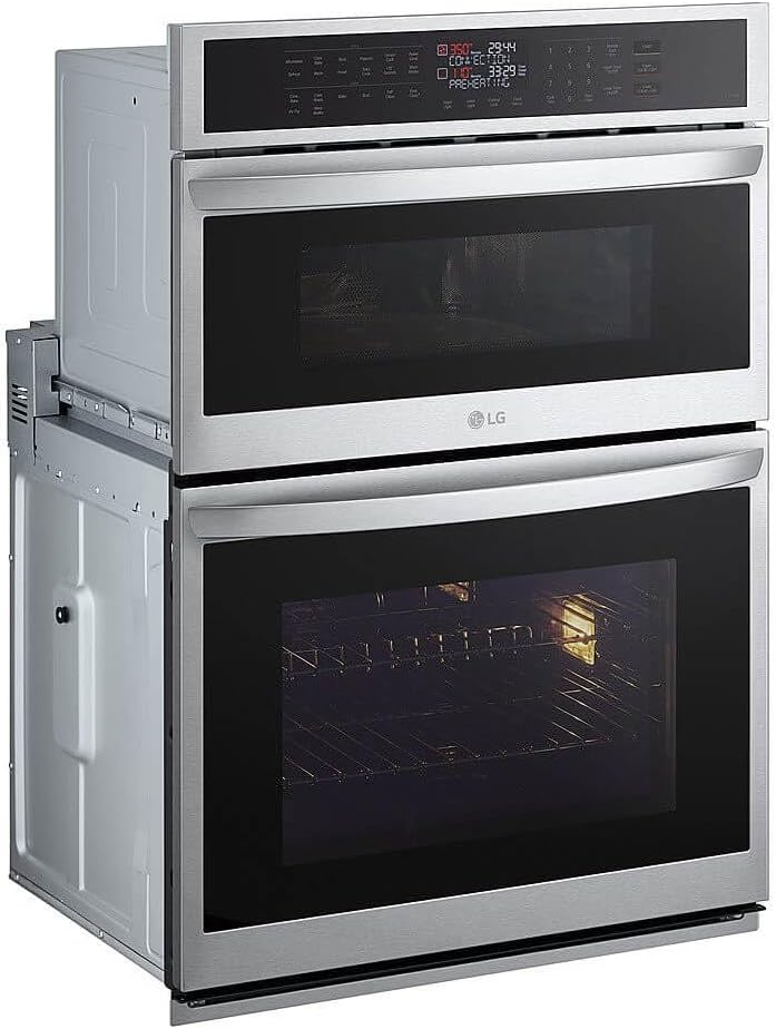 LG WCEP6423F 30 Inch Smart 6.4 cu. ft. Total Capacity Electric Combination Double Wall Oven with Wi-Fi