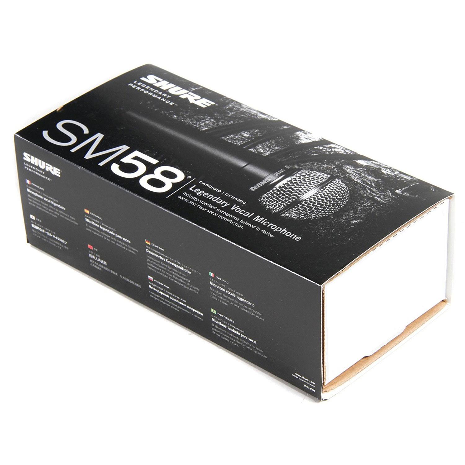 Shure SM58 Dynamic Vocal Microphone