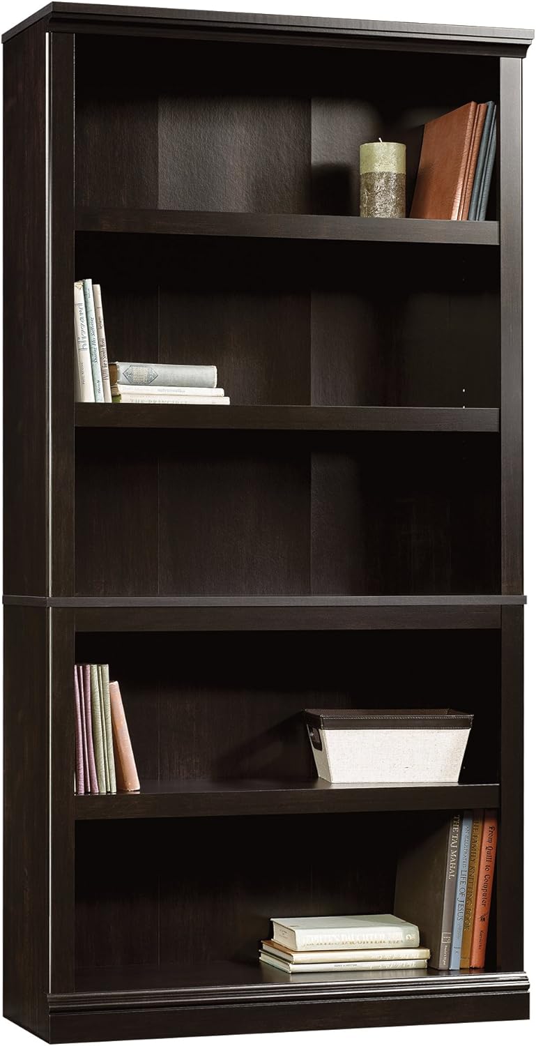 Sauder Select Collection 5-Shelf Bookcase, Select Cherry finish
