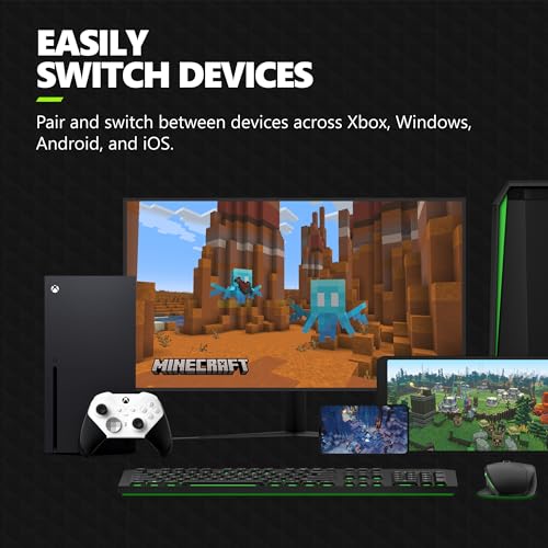 Xbox Elite Series 2 Core Wireless Gaming Controller – Blue Series X|S, One, Windows PC, Android, and iOS