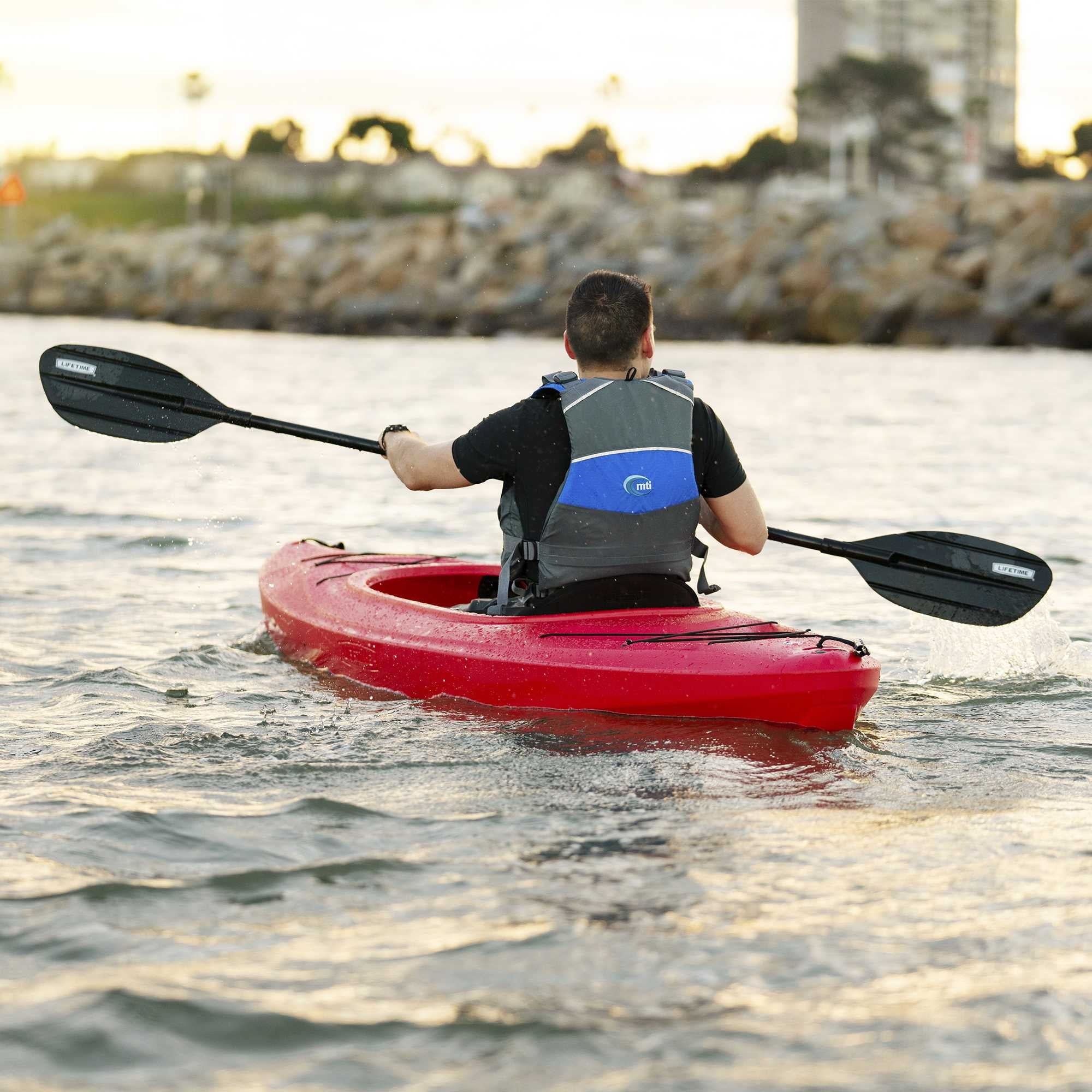 Lifetime Charger 10 ft Sit-Inside Kayak, Fire Red (90963)