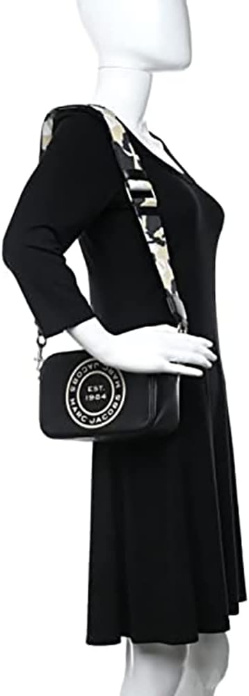Marc Jacobs Flash Leather Crossbody Bag, Black/Brown Multi