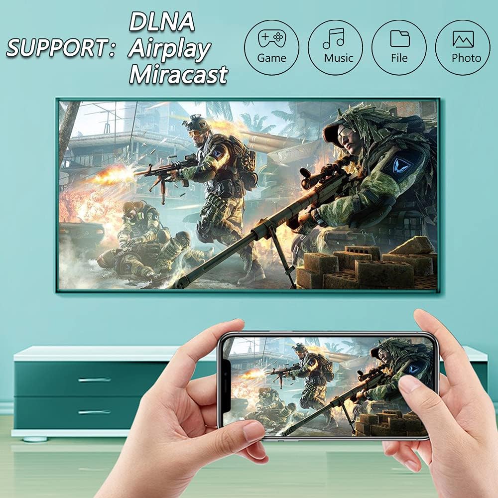 Smart TV Box 4G+64GB H96 Max Android 11.0 RK3318 Quad-Core with 2.4G WiFi 4K Ultra HD H.265 Streaming Media Player Pack of 2