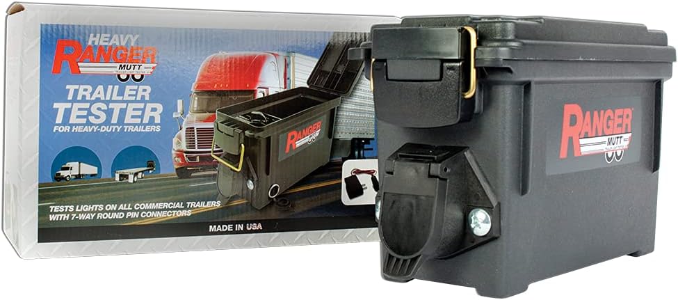 Innovative Products Of America IPA 9102 Heavy Ranger Mutt Trailer Light Tester (7 Round Pin)