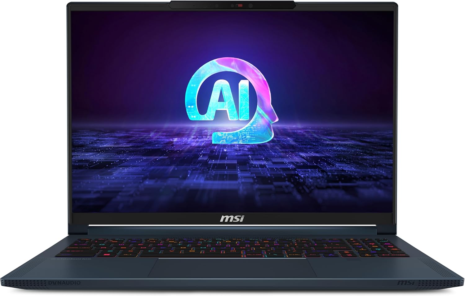 MSI Stealth 16 AI Studio Gaming Laptop (Intel Ultra 9-185H 16-Core, 64GB DDR5 5600MHz RAM, 2TB PCIe SSD, GeForce RTX 4070, 16.0" 240 Hz Wide QXGA (2560x1600), Fingerprint, Win 11 Pro) with USB-C Dock