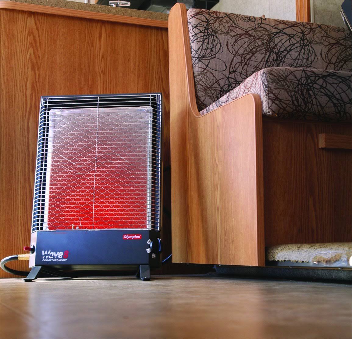 Camco 57351 Olympian Wave-8 8000 BTU LP Gas Catalytic Heater