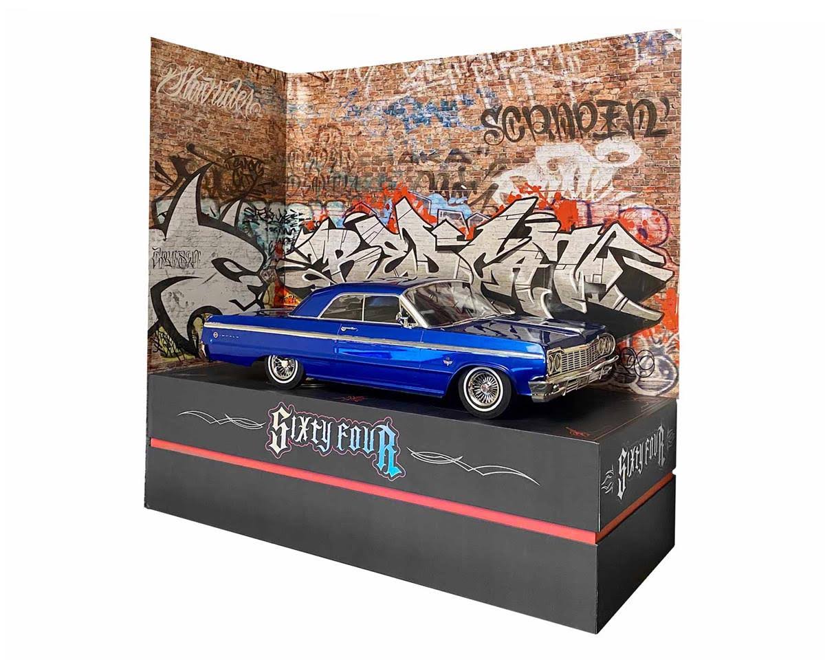 Redcat SixtyFour Kandy u0026 Chrome Edition 1:10 1964 Chevrolet Impala Hopping Lowrider
